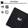 thumbnail image 5 of Allytech iPad Pro 11 inch 2021(3rd Gen)/2020(2nd Gen)/2018(1st Gen), Auto Sleep Wake Flexible Slim Back Cover PU Leather Wallet Folio Card Slots Protective Case for iPad Pro 11", Mandala, 5 of 6