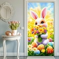 thumbnail image 5 of Dadiaei Easter Bunny Decor, Easter Table Centerpiece, Spring Home Decor, Bunny with Bouquet and Eggs, Easter Lilies Arrangement, Perfect for Easter Party and Spring Celebration, 5 of 6