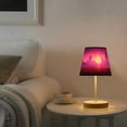 thumbnail image 6 of LED Desk Lamp Desert at Night Landscape Table Nightstand Lamps with 3 Color Temperatures for Home Bedroom Living Room Decor 8x12, 6 of 8