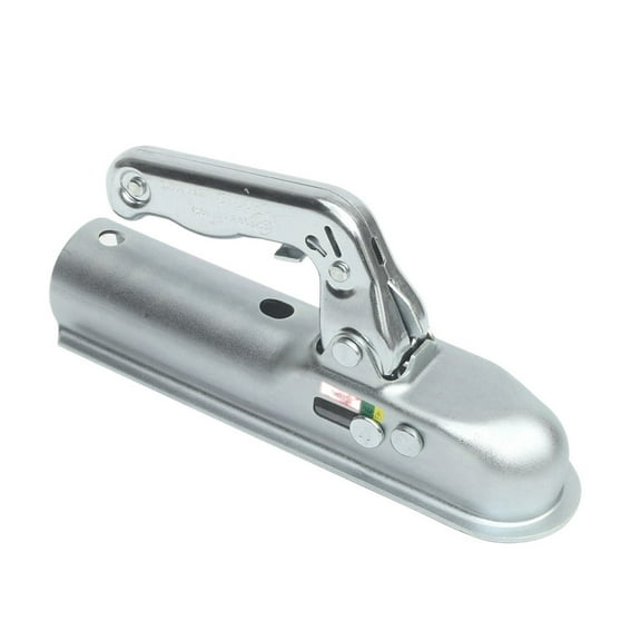 Trailer Coupler For 50 MM Hitch Ball Round Channel RV Parts Car Camper Accessories Caravan Components ,Secure Towing