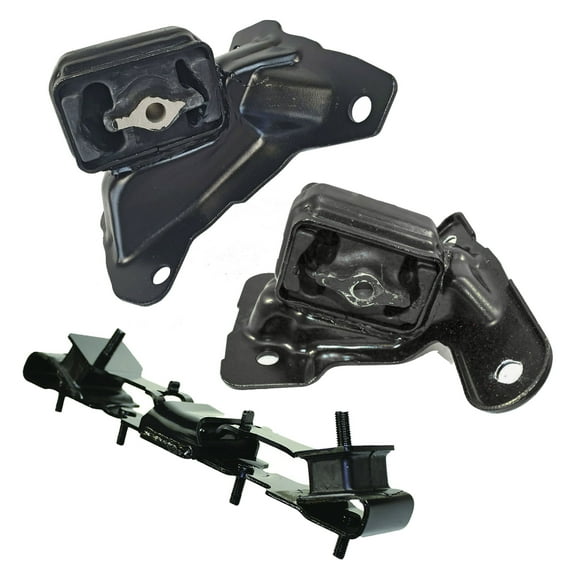 CF Advance Compatible with 08-12 Jeep Liberty 3.7L 4WD. RWD. Engine Motor and Transmission Mount Set 3PCS A5497 A5547 A5743 2008 2009 2010 2011 2013