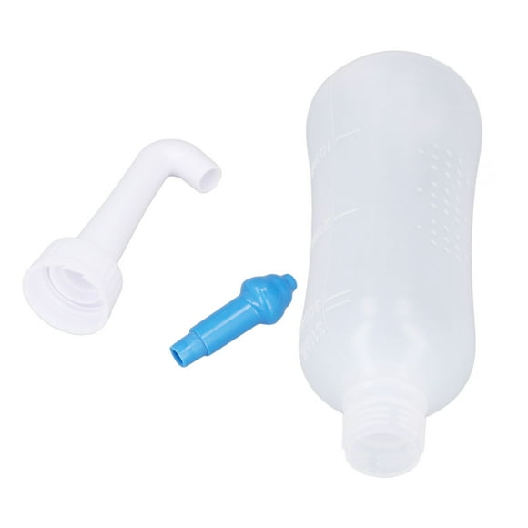 Sinus Rinse Bottle, 300ml Nose Wash Cleaner, Neti Pot Nasal Irrigation for Adult & Kid, Household Nasal Wash Bottle for Sinus and Allergy Relief, Nose Care and Moisturizing
