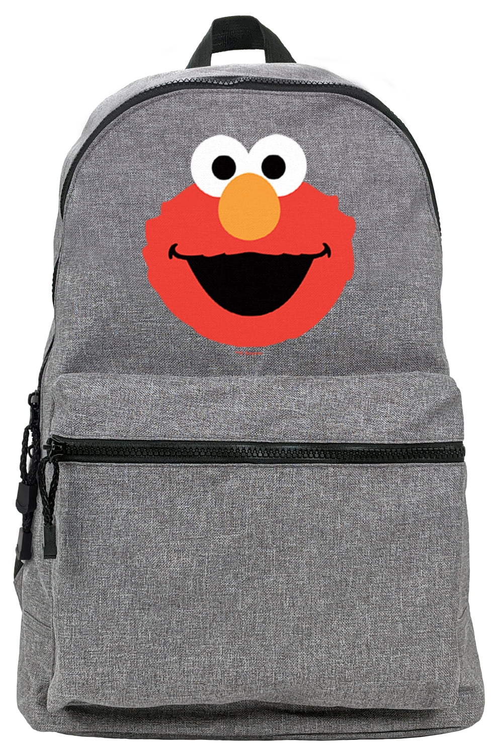 Sesame Street Elmo Head Lightweight Backpack for Work School Daily Use Packable for Travel