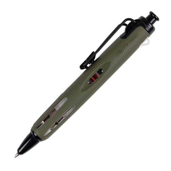 Tombow 56064 AirPress Ballpoint Pen, Khaki