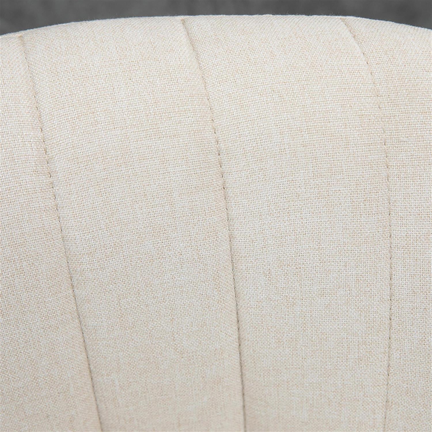 Demi Bonn Modern Swivel Bar Stool Set of 4 with Adjustable Height, Bar Height Stool with Upholstered Back and Steel Legs for Kitchen, Dinning Room, White