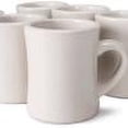 thumbnail image 5 of 6-pack Diner Coffee Mugs, Tea & Hot Beverages, 10oz | Thick Ceramic Drink Cups, 5 of 6