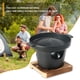 thumbnail image 5 of Estufa De Alcohol Barbacoa Parrilla Mini estufa de barbacoa de alcohol Herramientas de parrilla de barbacoa japonesas individuales desmontables (B) Ehuebsd Libre de BPA, 5 of 7