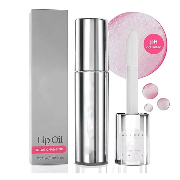Color Changing Lip Oil, Moisturizing Lip Essence, Hydrating Long-Lasting Lip Treatment, Volumizing formula with Nourishing Ingredients for Fuller Softer Lips