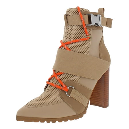 

Steve Madden Womens Illusion Mesh Pointed Toe Ankle Boots