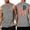 #01 Gray, variant on 4th Of July Tank Tops for Men Crew Neck Sleeveless Stars and Stripes Print Casual Celebration Tunics Lightweight Summer Daily Tops ,M,#01 Black