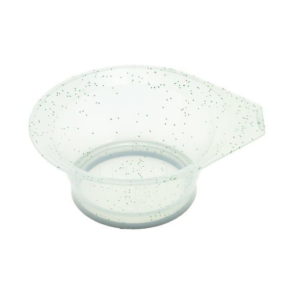 Unique Bargains 1 Pc Durable Hair Dye Bowl for Bathroom Vanities Green PP