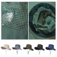 thumbnail image 4 of Large Brimmed Hat for Men's Outdoor Sunshade and Sunscreen Hat, Summer Sun, 4 of 9