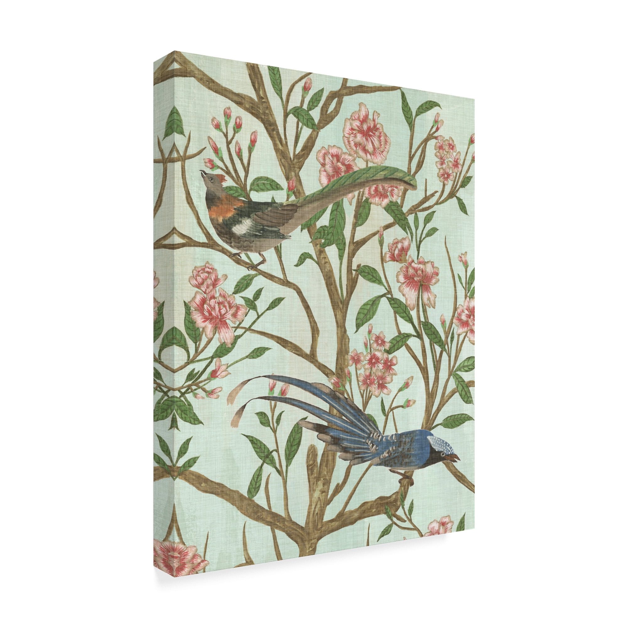 Trademark Fine Art 'Delicate Chinoiserie II' Canvas Art by Melissa Wang