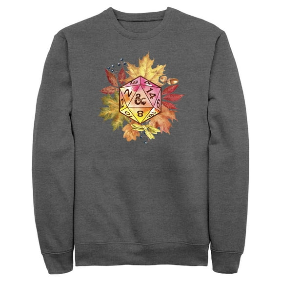 Men's Dungeons & Dragons Dice Fall  Sweatshirt