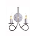thumbnail image 1 of Elegant Lighting Lyndon Transitional 2-Light E12 Polished Nickel Wall Sconce, 1 of 2