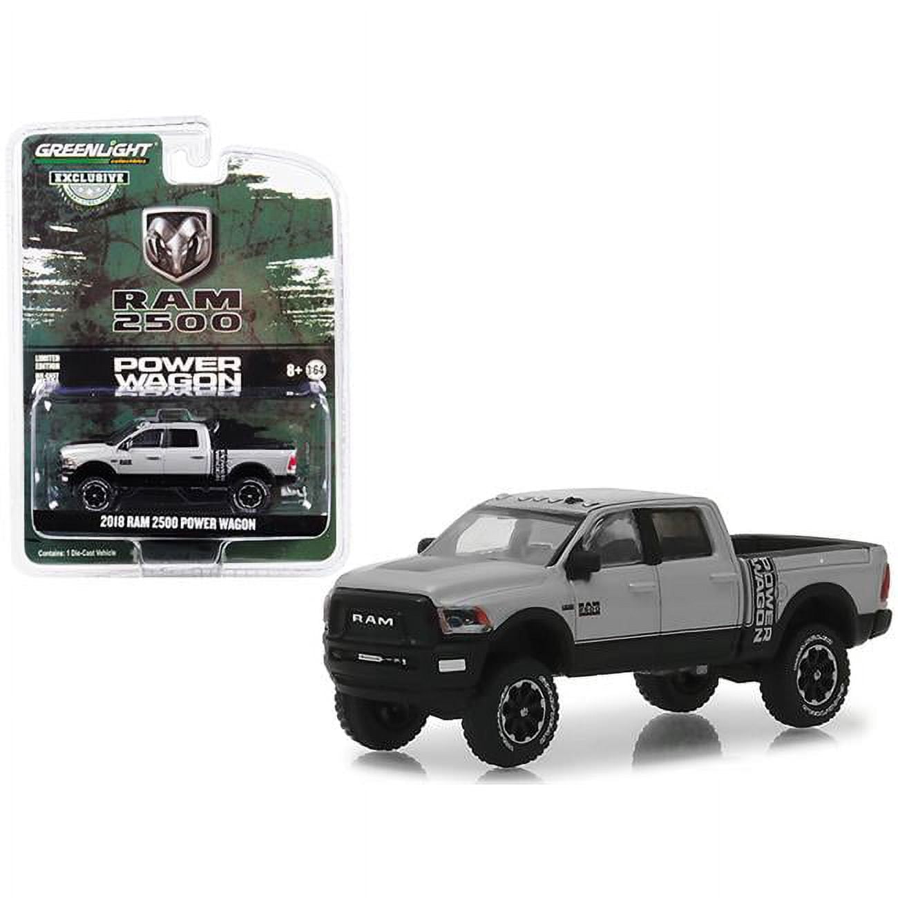 Greenlight Pickup Truck 2018 Dodge Ram 2500 Big Horn 30047 Black