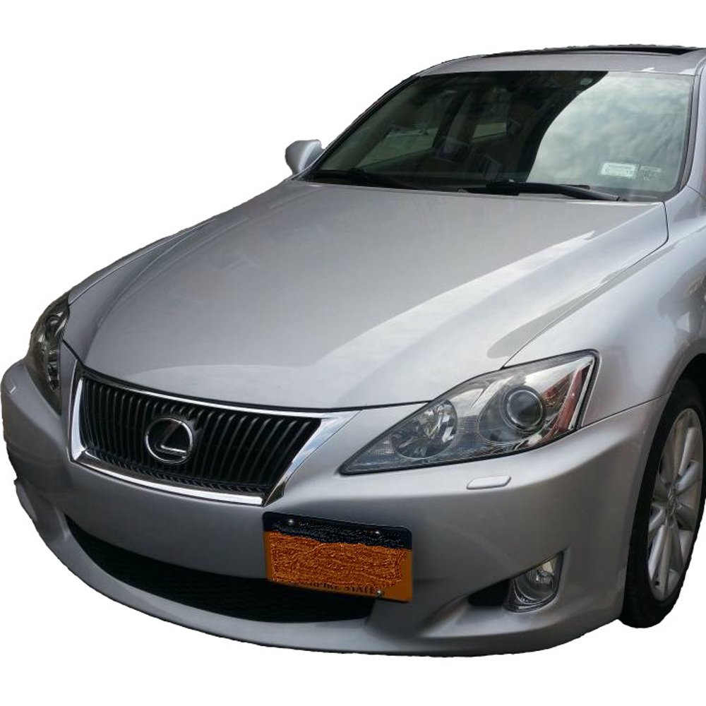 Front Bumper Tow Hook License Plate Mount Bracket For Lexus IS200t 2016