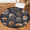 Multicolour 3, variant on CURLYOOT Round Rug 3ft Black And White Heart Area Rug, Washable Circle Mat Non Slip Floor Carpet Mat, Soft Indoor Rugs for Entryway Living Room Dining Room Bedroom