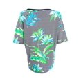thumbnail image 2 of Lauren by Ralph Lauren Women's Petite Printed Cotton T-Shirt (PM, Multi), 2 of 2