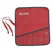 Proto Vinyl Tool Kit Pouches, 26 Compartments, Red, Vinyl, 1 EA (577-25TR21C)
