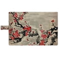 thumbnail image 3 of PKQWTM Plum Blossom Floral Flower Traditional Chinese Painting Book Cover Book Protector Book Sleeve Book Pouch Book Bag 6x9 inch, 3 of 4