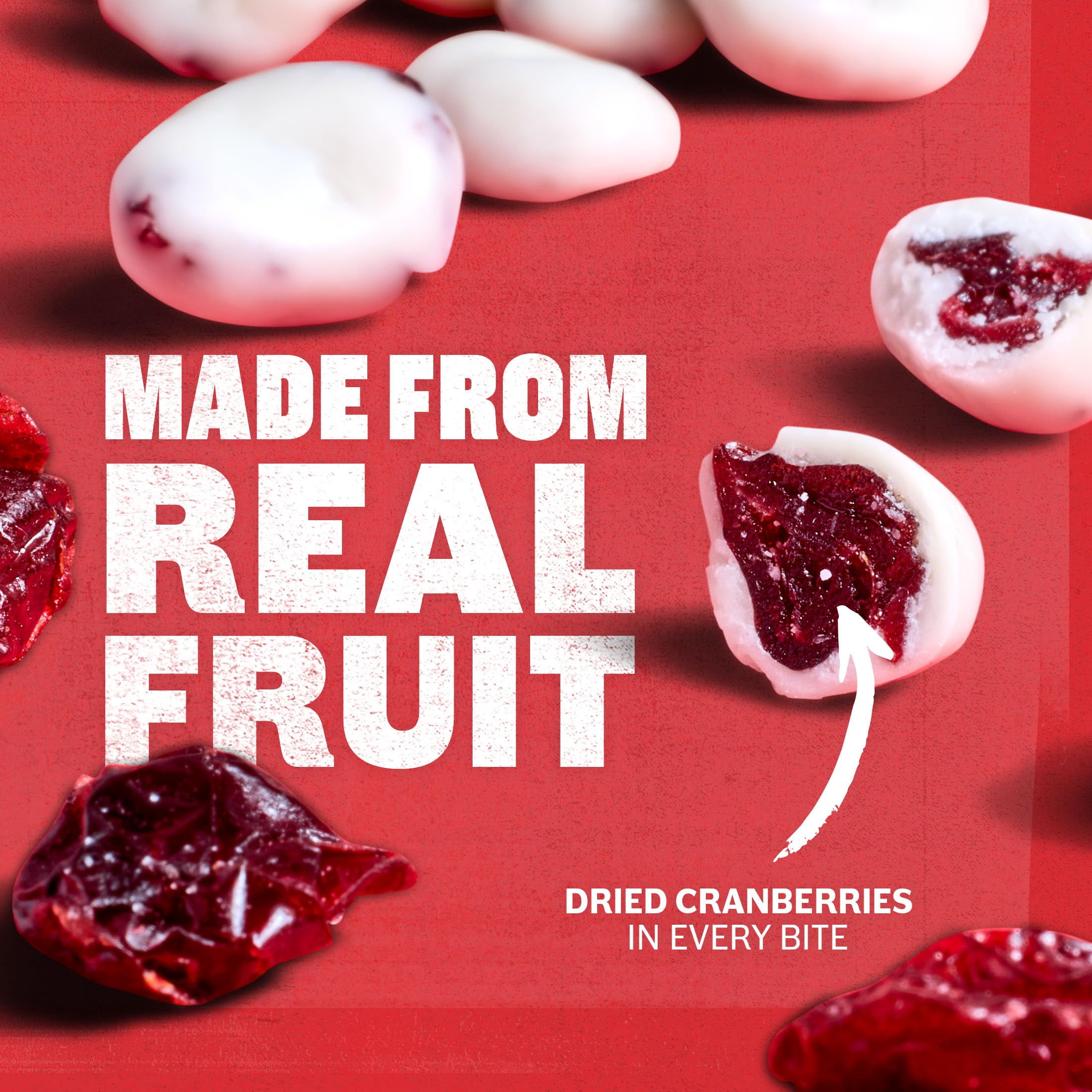 Ocean Spray? Greek Yogurt Covered Craisins?, Greek Yogurt Flavored, Covered Cranberries, Dried Fruit, 5 Oz Pouch (Pack of 12)