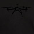 thumbnail image 3 of CafePress - Fpv Quadcopter Silhouette T Shirt - Men's Classic Graphic Cotton T-Shirt, 3 of 4