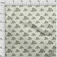 thumbnail image 3 of oneOone Cotton Poplin Olive Green Fabric Text Craft Projects Decor Fabric Printed By The Yard 42 Inch Wide, 3 of 5