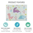 thumbnail image 3 of SussexHome 24 x 18 x 0.25 Inches Large Dish Drying Mat for Kitchen Counter - Super-Absorbent Washable Cotton Large Baby Bottle Dryer Pad - Highly Absorbent Ultra-Thin Dish Drying Pad, 3 of 6
