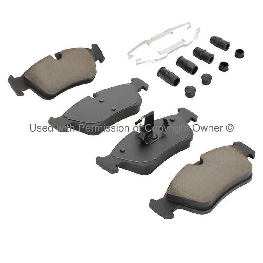 Mpa Electrical 1003-0781M Quality Built Black Series Semi Metallic Brake