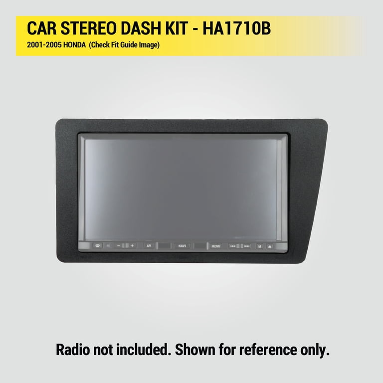 Scosche HA1710B Double DIN Radio Install Dash Kit Compatible with