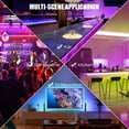 thumbnail image 7 of AlexTong 32.8ft Led Light Strip 300Leds RGB Waterproof LED Rope Lights with 44keys IR Remote Controller for Home Party Decoration, 7 of 7