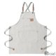 thumbnail image 2 of Delantal De Cocina Unisex Con Tirantes Cruzados – Lona Resistente, Ajustable, Bolsillos XL, Para Cocinar, Parrilla, Cafés Y Salones,white, 2 of 8