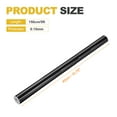 thumbnail image 2 of 1 Set Carbon Fiber Vinyl Wrap 15.75" x 5ft Self-Adhesive Car Sticker Waterproof Wrap Roll for DIY Decor Automotive Exterior Interior Protection with Scraper Tool, Silver Black, 2 of 7