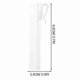 thumbnail image 3 of 50pcs Curtain Rod Hooks Plastic Adjustable Drapery Curtain Tape Clip Hook Hanging Hook, 3 of 3