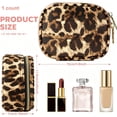 thumbnail image 6 of Small Makeup Bag Travel Train Case with Mirror and Light Mini Travel Make up for Women Train Case Cosmetic Organizer 3 Adjustable Brightness Toiletry Bag Portable Artist Storage, 6 of 7