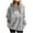 Gray, variant on Karight Yes I'm Still Cold Sweatshirt Women Fuzzy Fleece Pullover Winter Warm Crewneck Sweaters Fur Faux Fluffy Coat Outwear