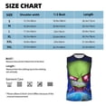 thumbnail image 6 of Invader Zim Men's Tank Top Lightweight Summer Sleeveless Tee Shirt Muscle Tank Tops Workout T-Shirts Casual Athletic Undershirts, 6 of 7