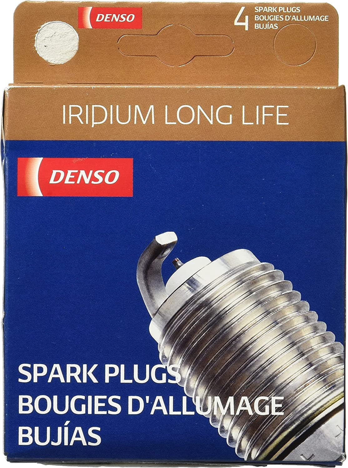 DENSO 3491 Spark Plug (4 Pack)