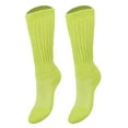 thumbnail image 3 of Kids' Adjustable Knee Socks 3-Pack - Cotton Blend Slouch Socks for Ages 3-15 (3 Size Options), 3 of 7