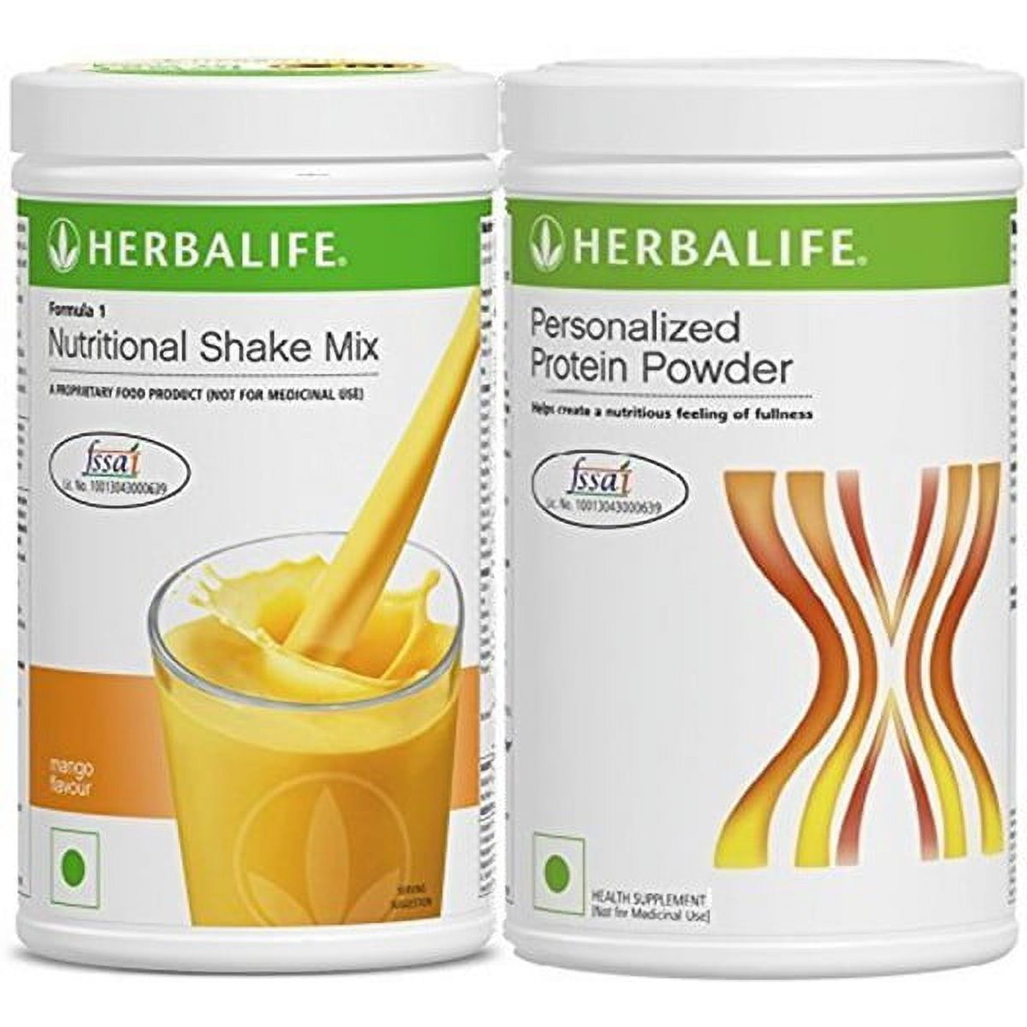 Herblife Nutrition Shake Mix Mango With Personalized Protein Powder(400Gm) With Free Shipping