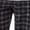 Grey Heather/Grey Black Plaid, variant on Hanes Mens Flannel Sleep Set, Long Sleeve Top with Plaid Printed Pajama Pants, Blue
