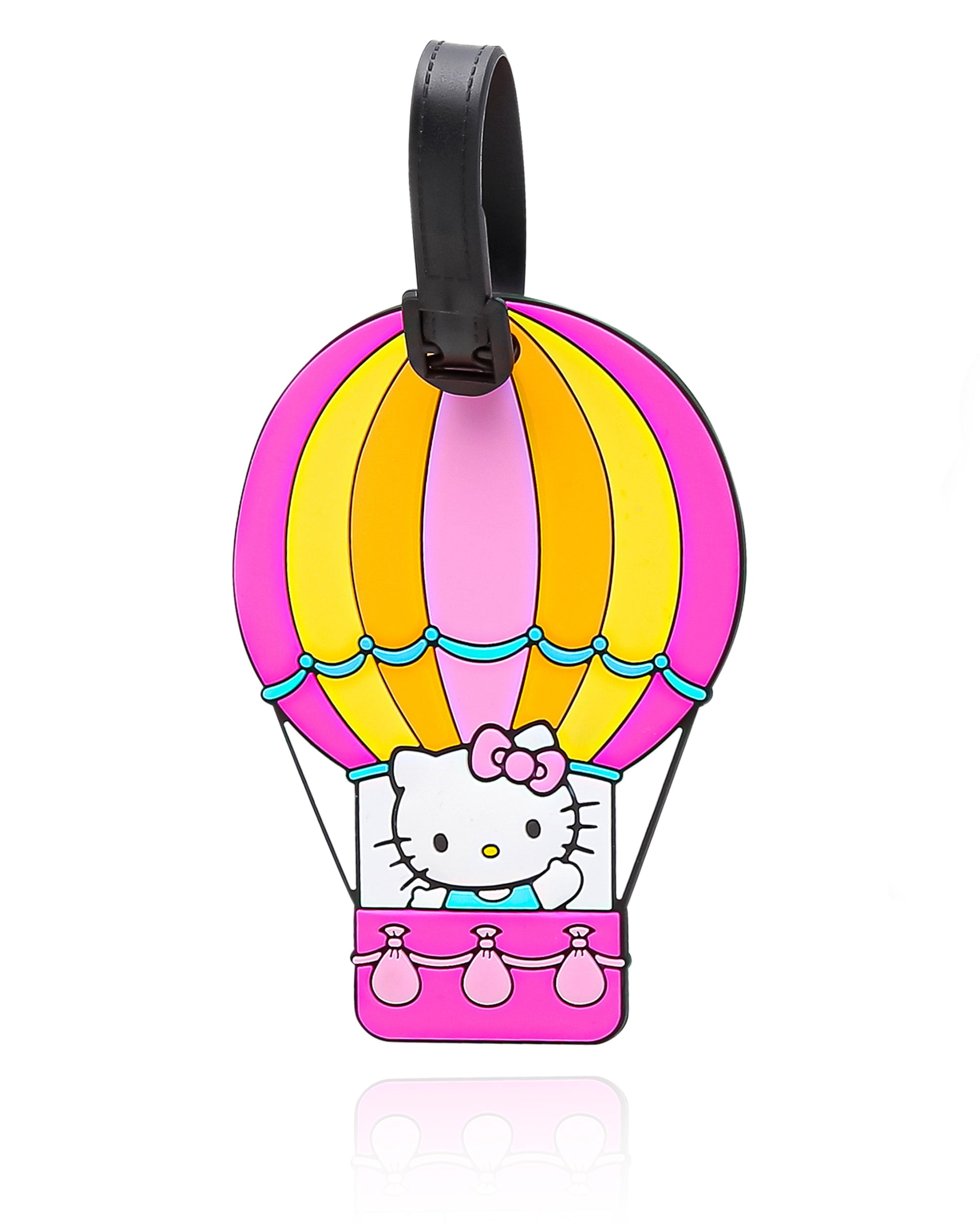 Hello Kitty Travel 3-Piece Set with Passport Holder, Bag Tag, and Luggage Strap, Sanrio Travel Accessories Official License