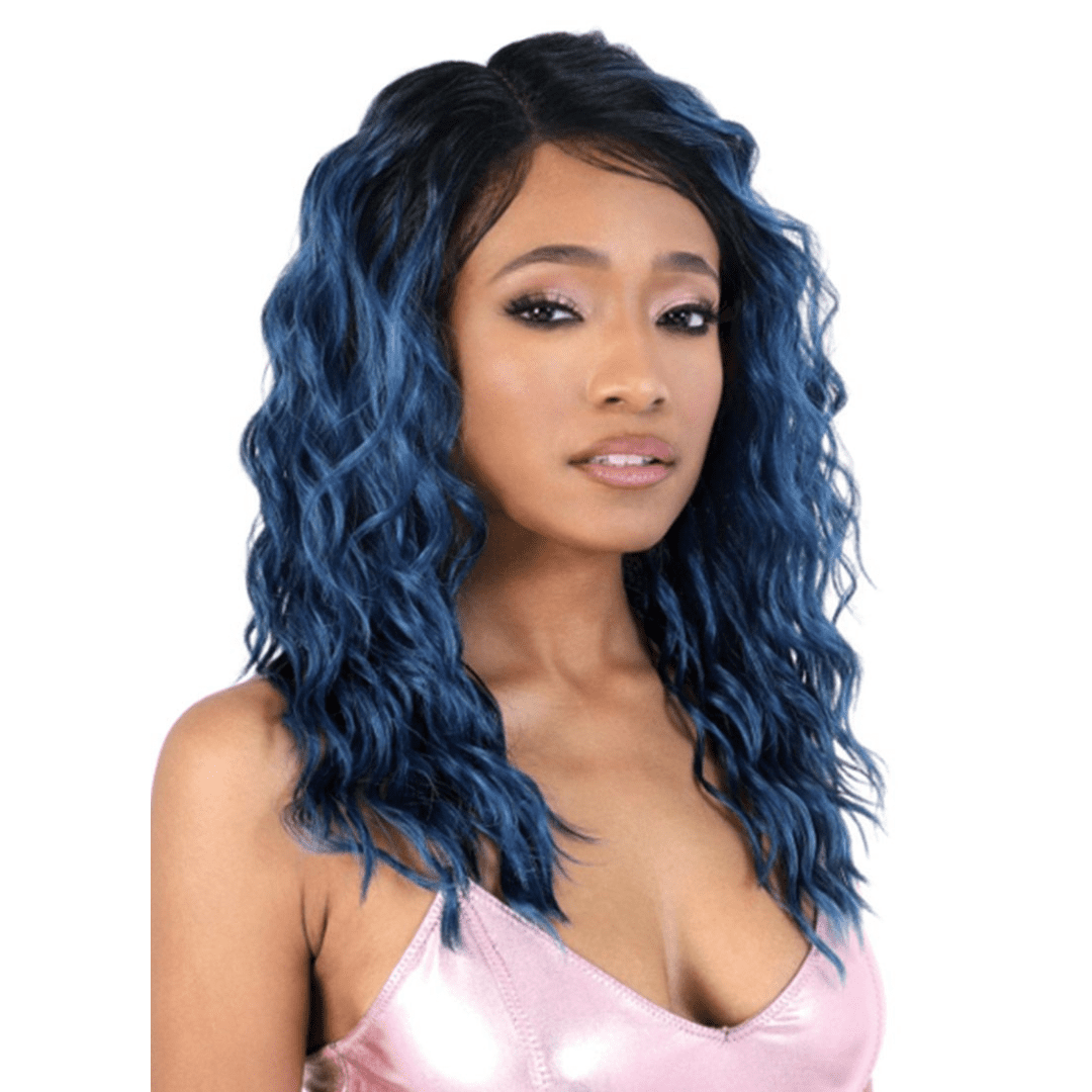 Motown Tress Spin Part HD Invisible Lace Synthetic Wig - 18" inches