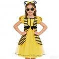 thumbnail image 3 of OSOLU Children Girls Outfits Tutu Dress Short Sleeve Headband Glasses Stage Performances Breathable Lightweight Versatile Travel Clothing Sets, 3 of 6