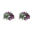 thumbnail image 3 of Cateissary Decoración de la boda - Elegante de flores de hiedra para el hogar o el jardín Tela ancha de la boda Decoración del hogar Wisteria púrpura 2Conjunto, 3 of 6