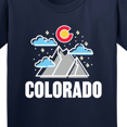 thumbnail image 4 of Inktastic Colorado Mountains and Clouds Youth T-Shirt, 4 of 5