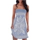 thumbnail image 1 of Vestido de falda acampanada sin mangas con estampado sin tirantes y tubo sexy para mujer Fridja  hjkh7109, 1 of 5