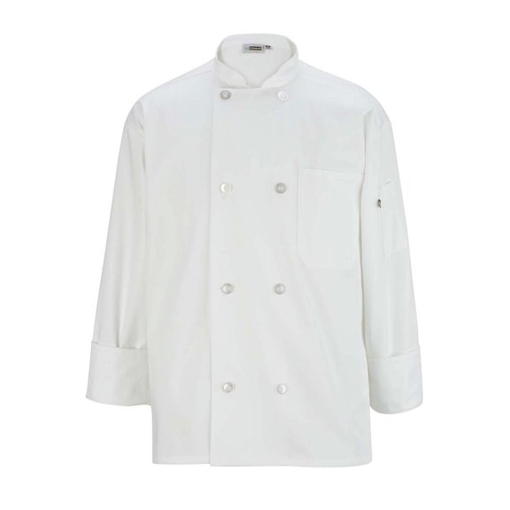 Edwards 8 Button Long Sleeve Chef Coat