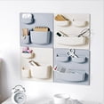 thumbnail image 3 of No-Drilling Shower Shelf for Bathroom, Home Bathroom Kitchen Self-Adhesive Wall Storage Rack Punch-Free Shelf Organizer, 3 of 8